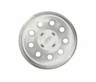 Clear orchid pot, 17 cm