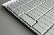 Cover for sump, grey