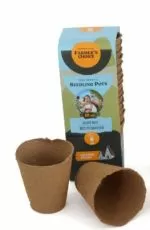 Farmer´s Choice biodegradable round seedling pots ⌀ 6 cm (24 pcs.)