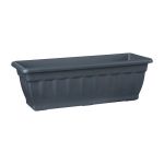 Ghiveci Cassiopea 60×20×16, antracit — 12,5 l