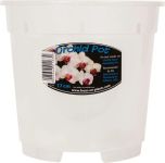 Ghiveci transparent pentru orhidee, 17 cm