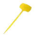 Etichetă galbenă din plastic / PVC pentru plante 8 x 4 x 17 cm