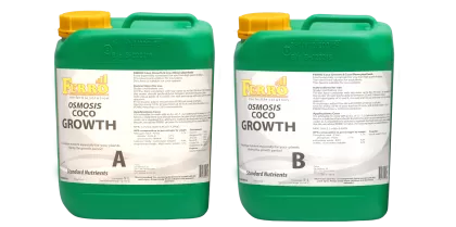 Ferro OSMOSIS COCO GROWTH A&B 2x5L - fertilizer for growth (for coco, for RO water)