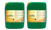 Ferro COCO GROWTH A&B 2x10l. - îngrășământ de creștere (pentru nucă de cocos, pentru apă de la robinet)