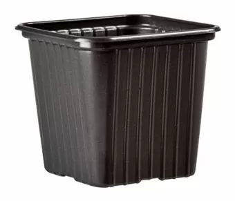 Ghiveci de lucru pentru răsaduri 9 x 9 x 10 cm (plastic moale)