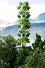 Turn vertical hidroponic cu 9 niveluri