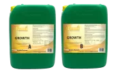Ferro GROWTH A&B 2x10l. - fertilizer for growth (in soil / hydro, for tap water)