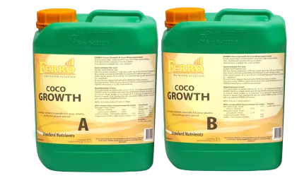 Ferro COCO GROWTH A&B 2x5L - fertilizer for growth (for coco, for tap water)