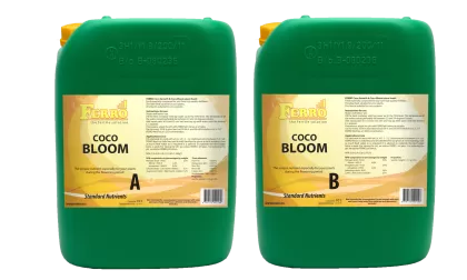 Ferro COCO BLOOM A&B 2x10l. - îngrășământ de înflorire (pentru nucă de cocos, pentru apă de la robinet)