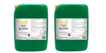 Ferro OSMOSIS COCO BLOOM A&B 2x10l. - îngrășământ de înflorire (pentru nucă de cocos, pentru apă osmotică)