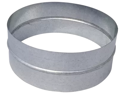 Conector tată metalic / Cuplaj pentru conducte rotunde ⌀ 200 mm