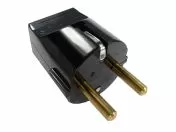 A16 black Klingerit plug
