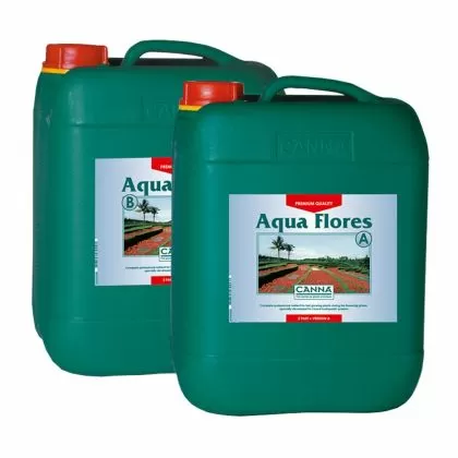 CANNA Aqua Flores A/B 10l. - ingrasamant pentru inflorire, pentru hidro