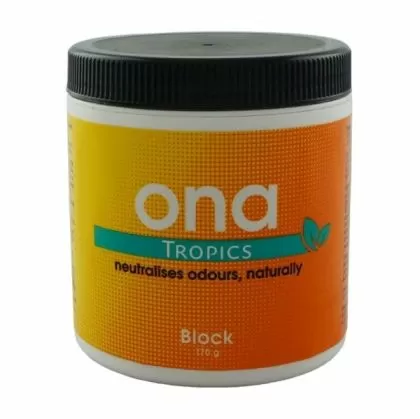 Ona Block Tropics 170 g. - Neutralizator de mirosuri cu parfum „Tropic” (bloc)