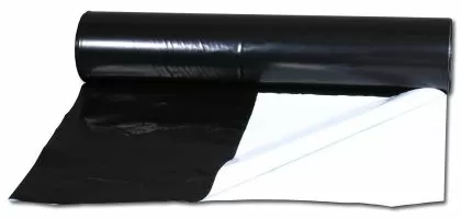 Folie alba/neagra 2m