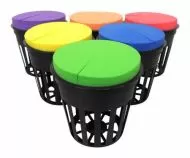 Disc neopren 5cm colorat