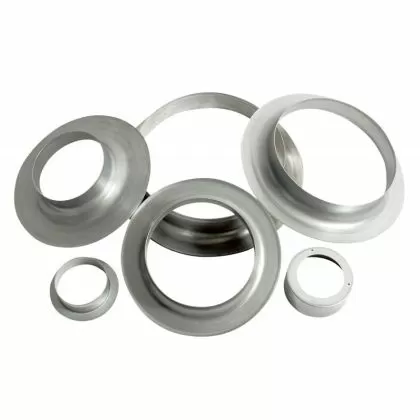 CAN ⌀ 250 mm - Flanșă metalică pentru conducte de aer rotunde