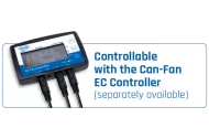 CAN Q-MAX EC 150/716 m3/h Inline Turbine fan