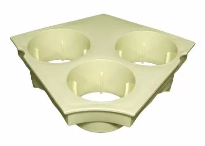 GHE - RAINFLOREST 6 VASOARE INSERT 3INC