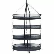 LightHouse Round DryNet - 75 cm (30") Black-6 Layers - Max.Load 21 kg/-3.5kg/Layer