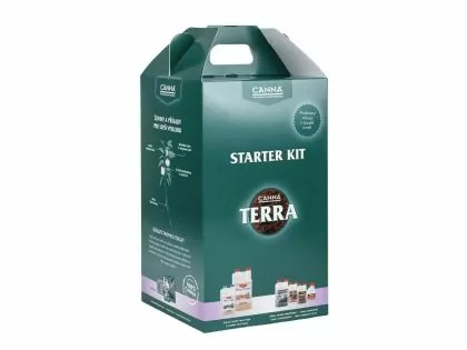 Canna Terra Starter Kit - complete set of fertilizers and additives, for soil