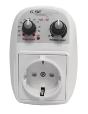 GSE - Controler de temperatură și viteză minimă cu contact (1 ventilator 5A)