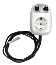 GSE - Controler de temperatură și viteză minimă cu contact (1 ventilator 5A)