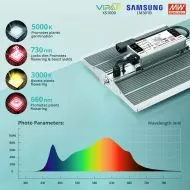 Viparspectra XS1000 120W - Lampa LED pentru crestere si inflorire