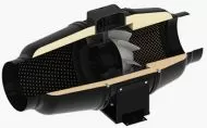 VENTS TT Silent-M 250 1400 m3/h Sound-Insulated Inline Turbine fan