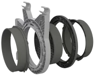 Conector ⌀ 125 mm pentru flanșa conductei de aer DF16 Secret Jardin