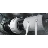 Conector ⌀ 125 mm pentru flanșa conductei de aer DF16 Secret Jardin