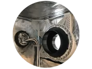 Connector ⌀ 150 mm for Plastic Flange DF25 Secret Jardin