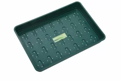 Garland XL Seed Tray Green With Holes, 58 x 40.5 x 7 cm