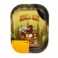 Tampă metalică mică Gorilla Glue cu card de șlefuit magnetic