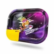 Tampă mică de metal Pineapple Express cu card de râșniță magnetică