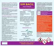 Sim BACIL 1l. - fungicid organic