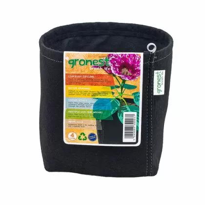 Ghiveci textil cu mânere Gronest Classic Pot 1l