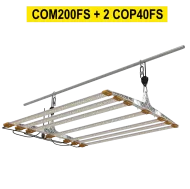 Secret Jardin Cosmorrow Kit 200w PPE 2.7 Full Spectrum - Iluminare LED pentru plante cu Full Spectrum