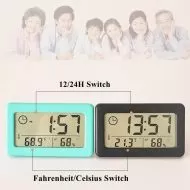 Ceas digital cu termohigrometru