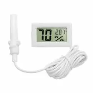 Termohigrometru digital cu sonda de 1,3 m pentru masurarea umiditatii si temperaturii.