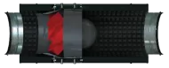 Vents Boost-I 200 1110 m3/h Sound-Insulated Inline Turbine fan