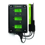 Monitor Milwaukee MC811 MAX pH/EC/Temp - Dispozitiv combinat pentru monitorizarea automată a pH-ului și EC