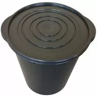 Găleată din plastic/PVC pentru DWC/hidroponică Găleată PLANTIT 20l