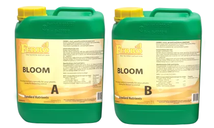 Ferro BLOOM A&B 2x5l. - ingrasamant de inflorire (in sol/hidro, pentru apa de la robinet)