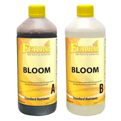 Ferro BLOOM A&B 2x1L - fertilizer for flowering (in soil / hydro, for tap water)