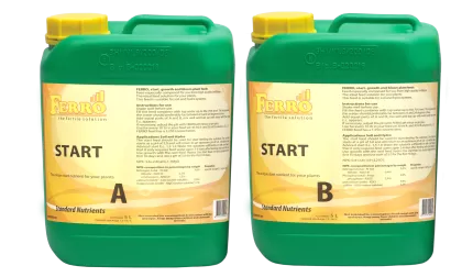 Ferro START A&B 2x5l. - fertilizer for initial feeding (in soil / hydro, for tap water)