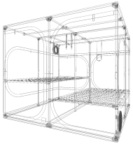 Secret Jardin DR240 Grow Tent (237 x 237 x 240 cm)