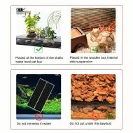 Pad încălzit pentru germinare a semințelor cu dimmer, 45W, 80 x 28 cm