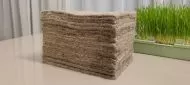 Hemp mats / Substrat de creștere hidroponică din cânepă - 8 buc.