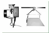 Reflector rail with electric motor 220 cm